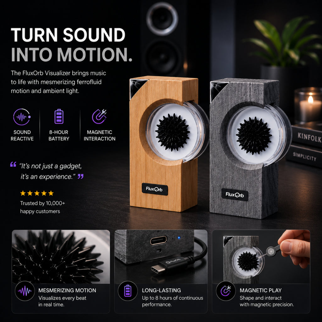 Ferrofluid Music Visualiser — FluxBeam