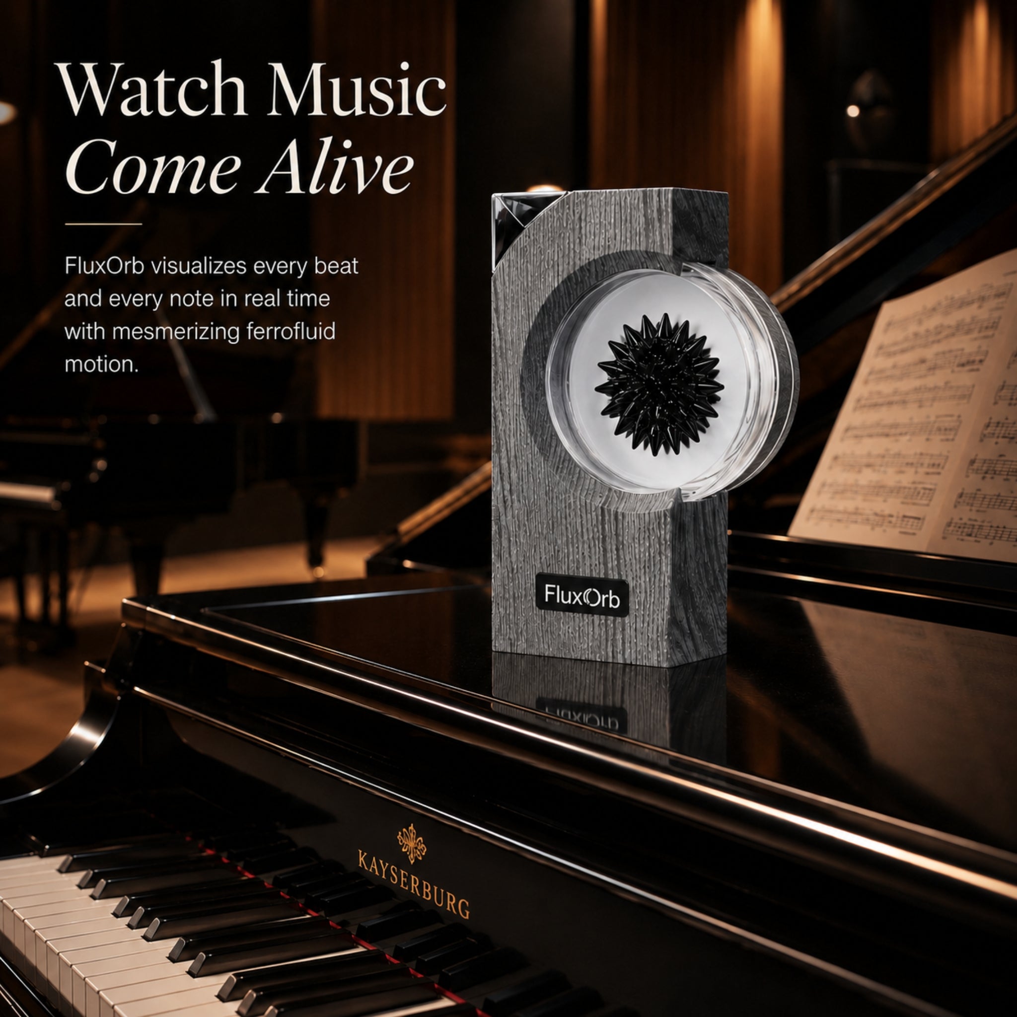 Ferrofluid Music Visualiser — FluxBeam
