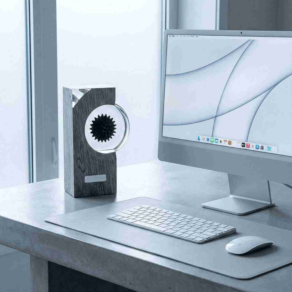 Ferrofluid Müzik Görselleştirici - Sese Duyarlı Ritim Lambası - Manyetik Sıvı Dans Eden Işık 