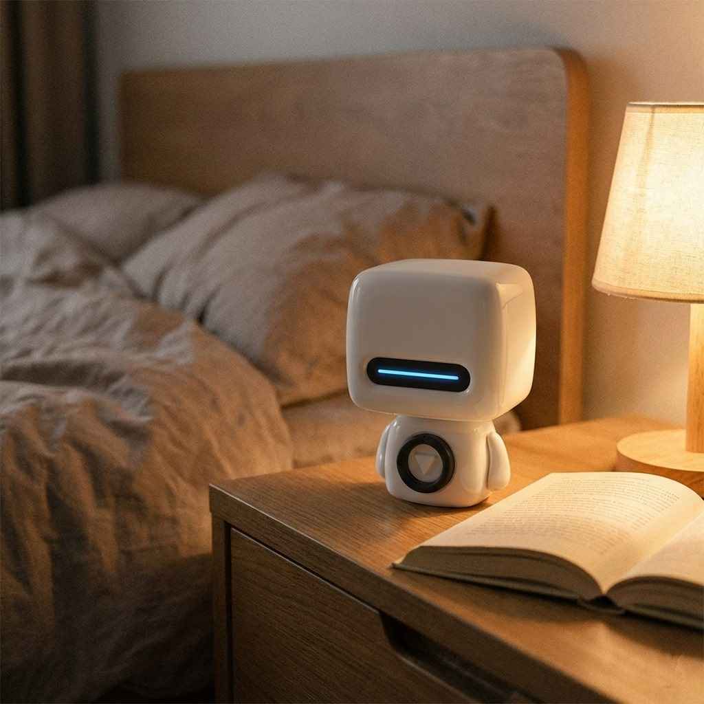 FluxBot Mini – Cute Robot Bluetooth Speaker